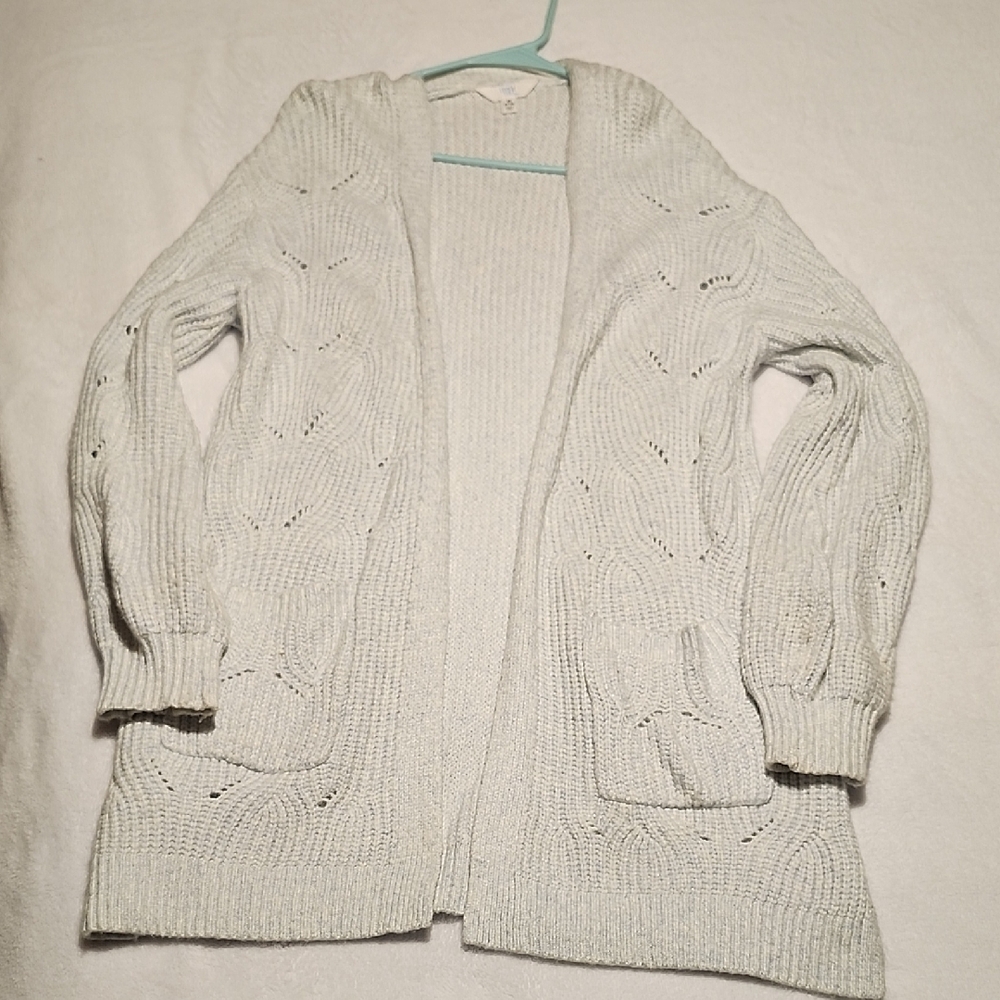 Time and Tru Women's Light Blue Cardigan